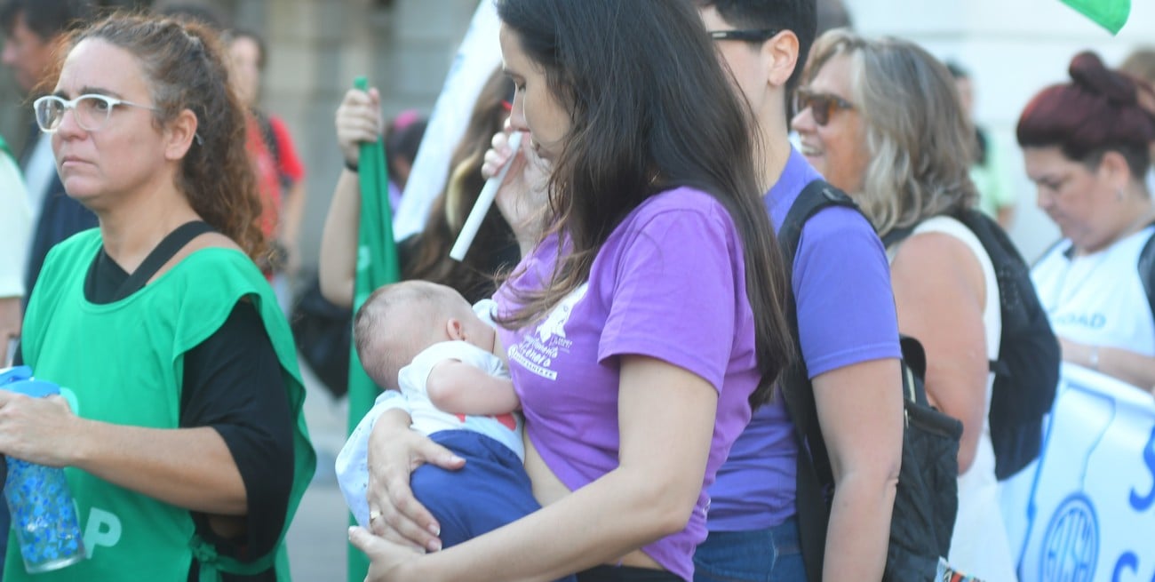 Marcha por el 8M en Santa Fe. Crédito: Manuel Fabatía