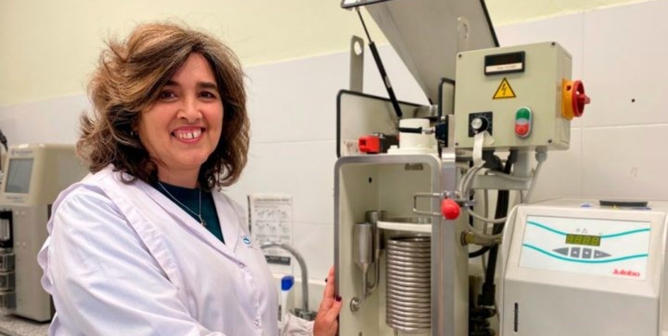 María Pía Taranto, una de las creadoras de CRL1505: una bacteria láctica que sirve para reforzar las defensas. Crédito: Conicet