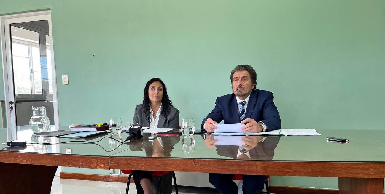 En conferencia de prensa la secretaria de Gobierno, Laura Santucci, y el Abogado Rubén Cuello, brindaron detalles de la auditoría.
