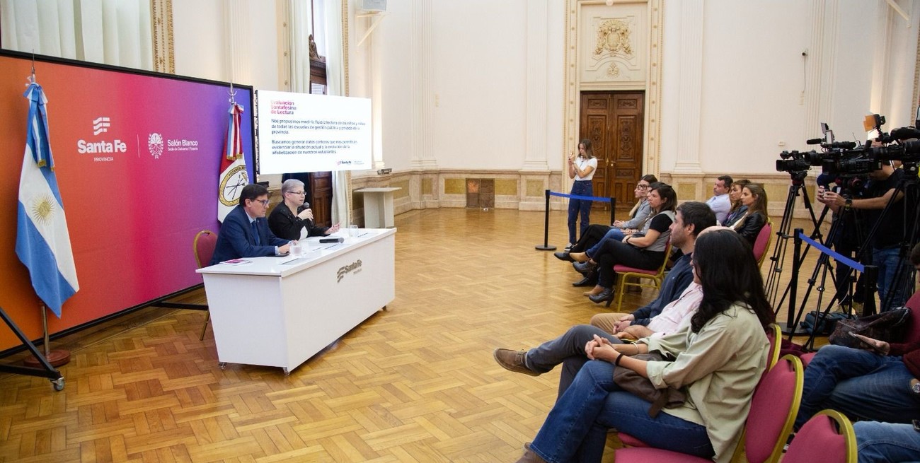 "Esconder los resultados y no evaluar tiene sus consecuencias", dijo Goity, con relación y cómo se venían implementando las políticas públicas.