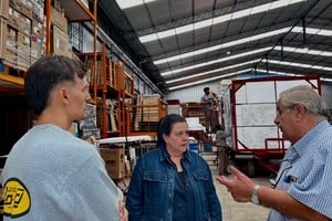 La diputada provincial Fernanda Castellani continúa con su activa agenda de visitas a pequeñas y medianas empresas (PyMEs)