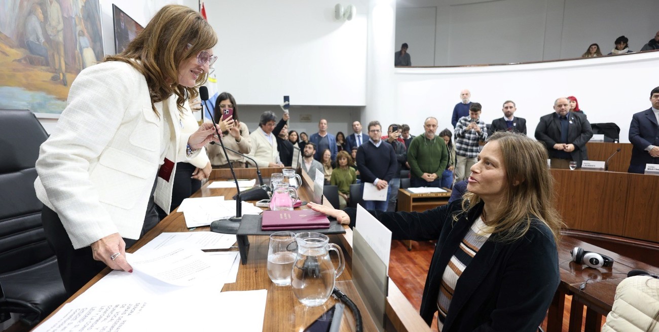 Renata Anabella Levrand asumió como vocal del Tribunal de Cuentas.