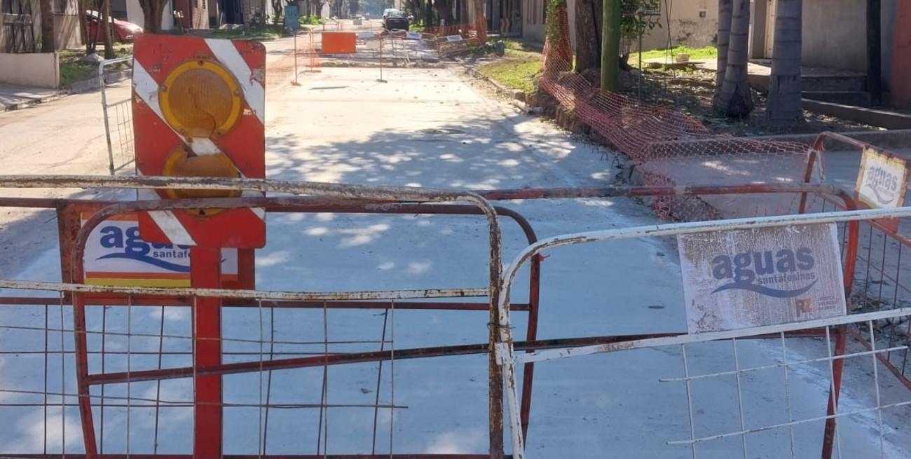 Parcialmente, Assa completó tareas de asfaltado en Alberdi, comenzando desde Alem. Foto: Gentileza Assa