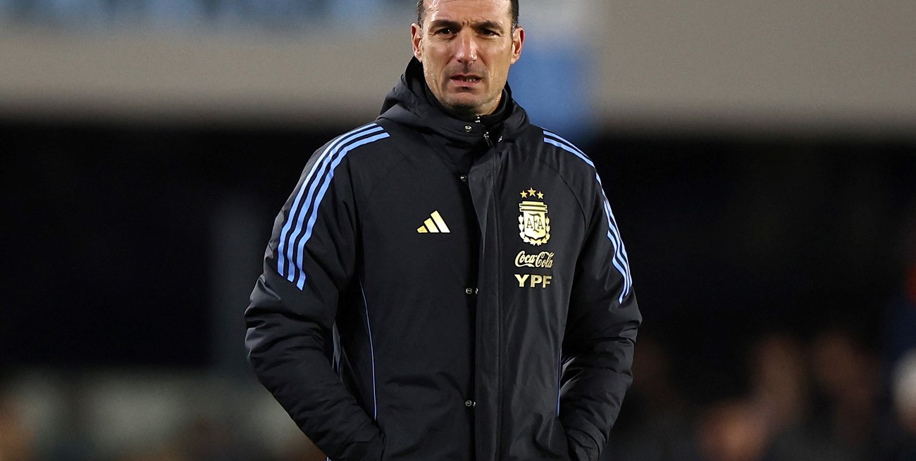 Lionel Scaloni, seleccionador de Argentina. Crédito: REUTERS/Agustin Marcarian