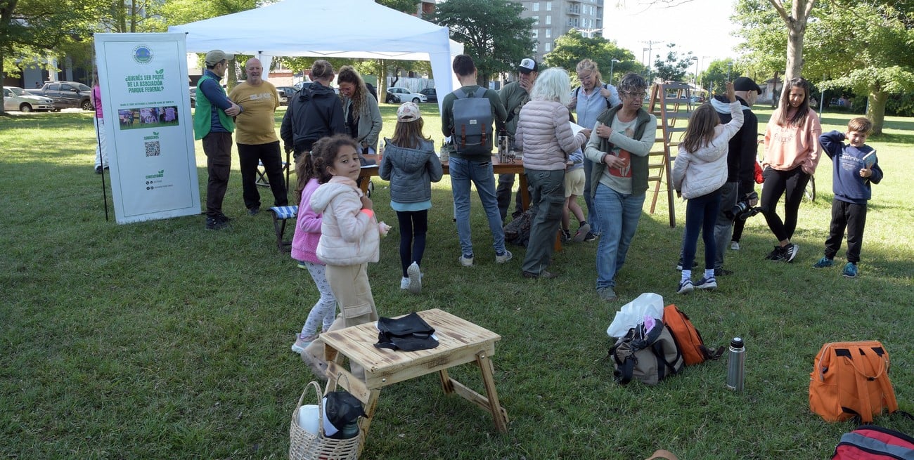 El encuentro formó parte de los festejos por los 29 años del Parque Federal y los 23 de la Asociación Parque Federal. Foto: Guillermo Di Salvatore