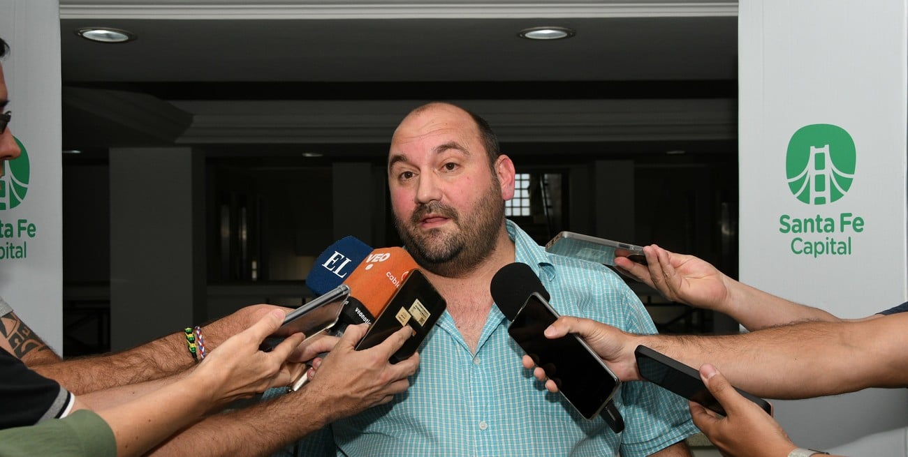 Raúl Hurani, subsecretario de Seguridad Vial y Transporte municipal. Foto: Manuel Fabatía