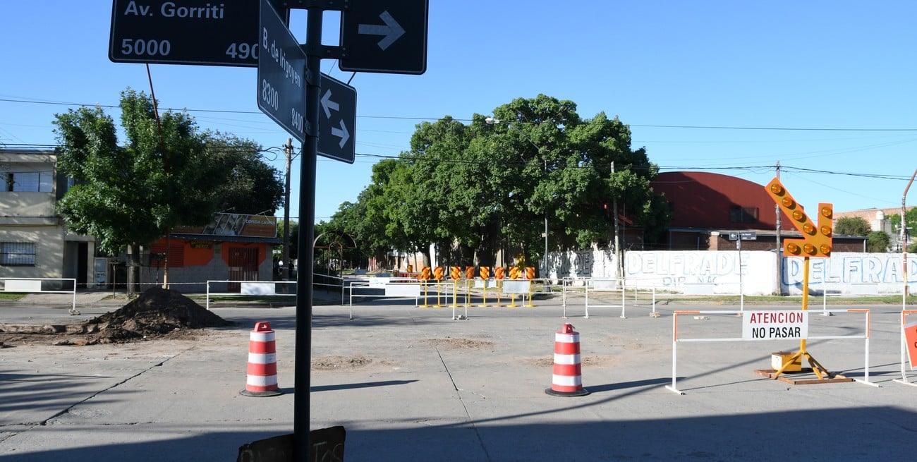 Es una de las esquina de mayor siniestralidad de la ciudad de Santa Fe. Foto: Manuel Fabatía