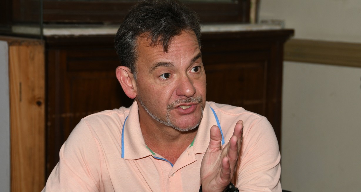 El actual secretario académico de la EIS, Eduardo Lázaro. Foto: Manuel Fabatía