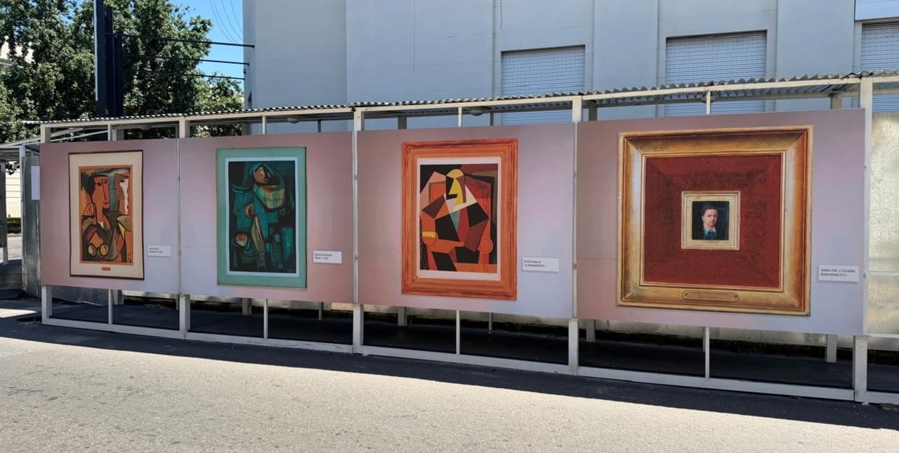 Mientras el Rosa Galisteo se renueva por dentro y por fuera, las obras de arte de su patrimonio siguen jerarquizando el edificio.