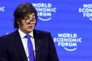 Milei cosechó elogios tras su presentación en Davos. Reuters