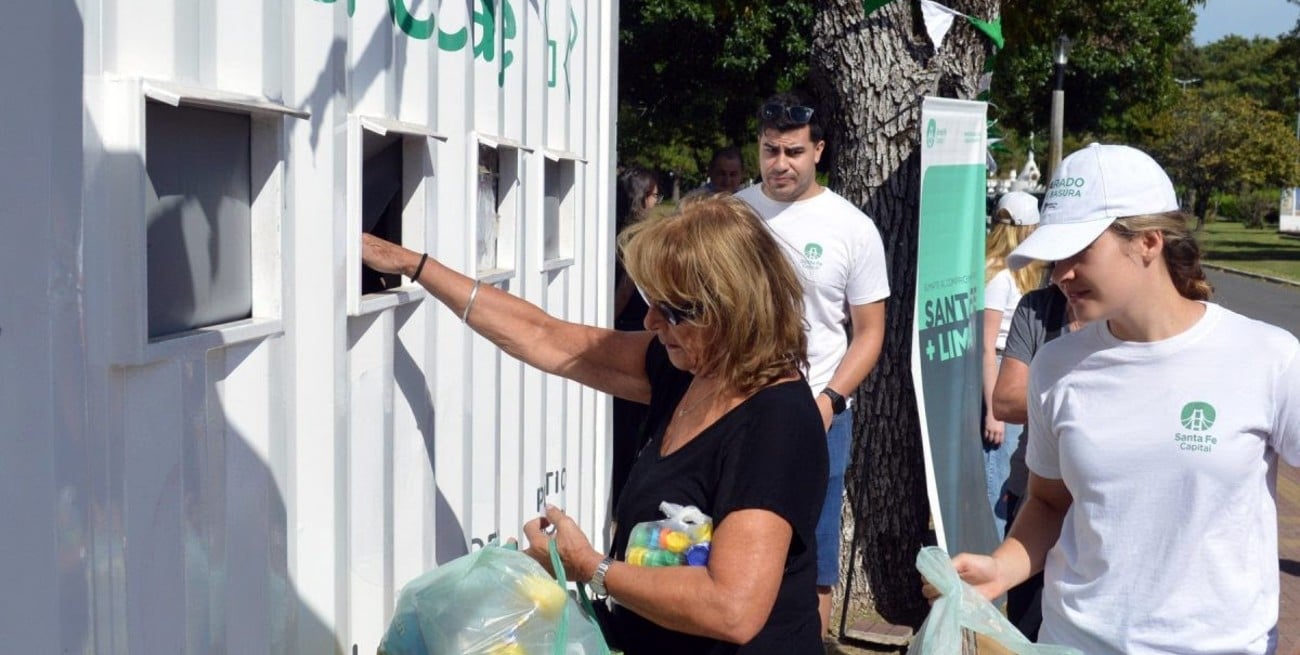 La recuperación de materiales aumentó un 90% desde la implementación de los Ecopuntos.