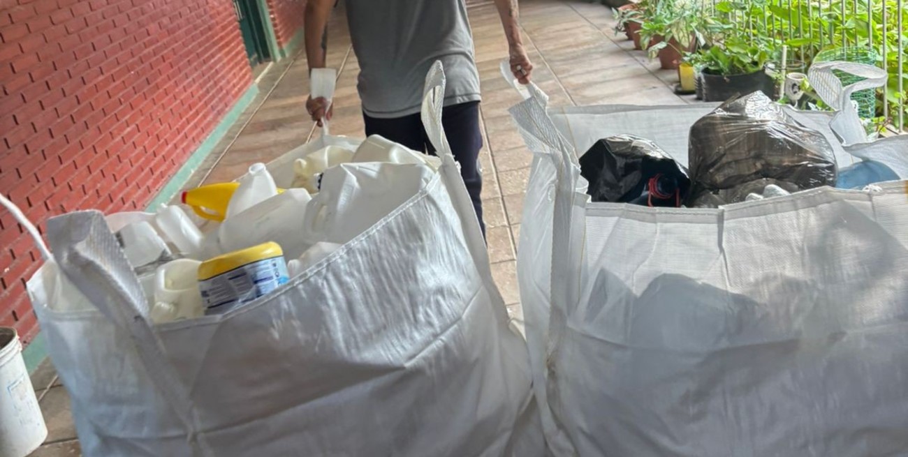 En dos días ya se recolectaron casi 4.000 kilos.