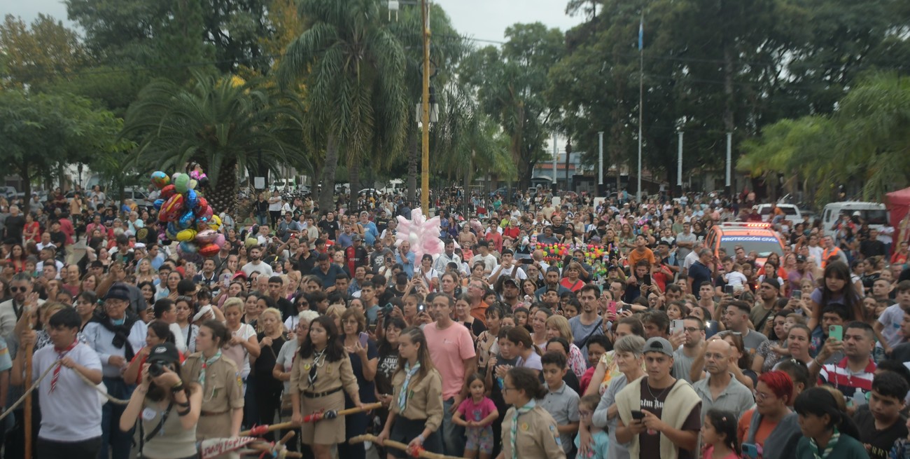 Cada año, la Peregrinación congrega a miles de fieles y es uno de los eventos masivos que tiene la ciudad. Foto: Manuel Fabatía