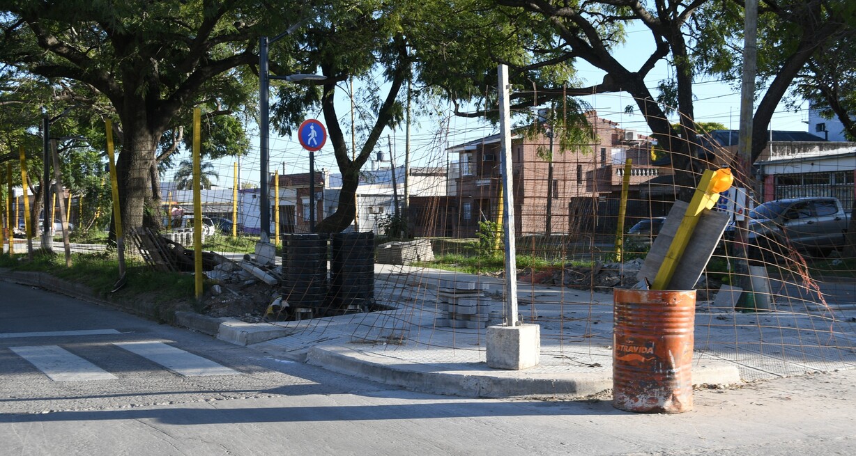 Las cuadras con menos intervención son las que van desde Azcuénaga hasta Gorriti. Foto: Manuel Fabatía