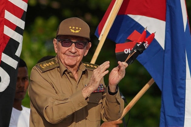 Raúl Castro durante una de sus últimas apariciones públicas en La Habana.