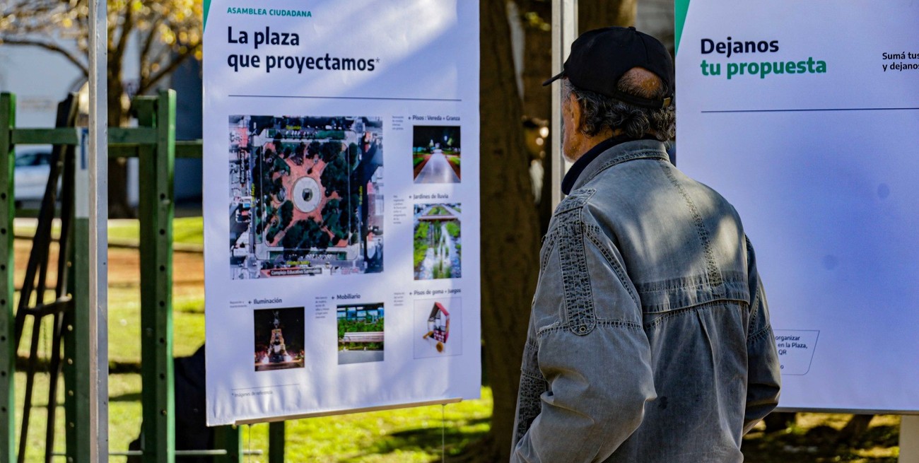 La Municipalidad presentó los resultados del proceso participativo, en un foro. Foto: Gentileza
