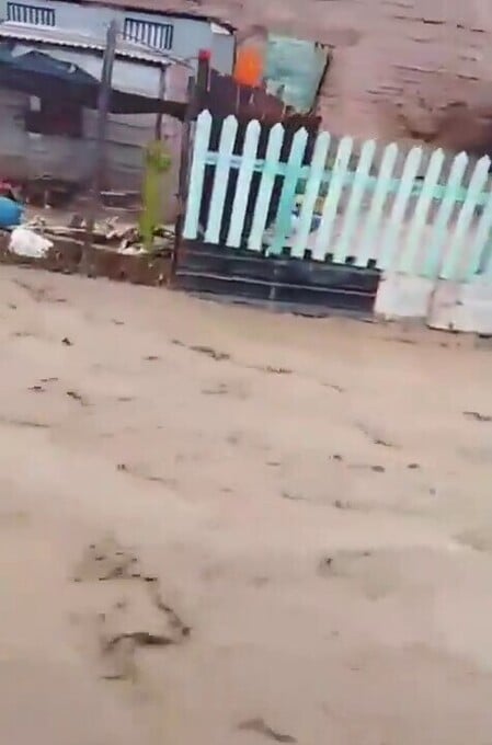 Evacuaron la localidad preventivamente.