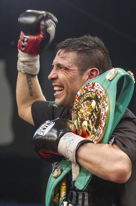 El ex campeón mundial de peso mediano y superwelter