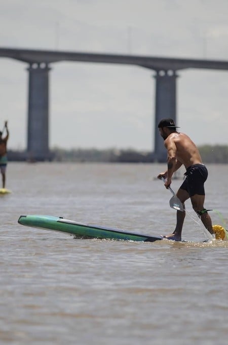 Soreira es oriundo de Villa Constitución y fue uno de los pioneros del Stand Up Paddle