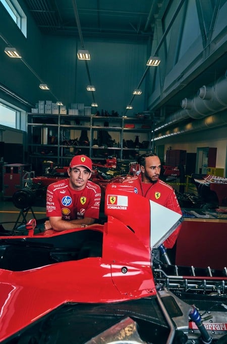 Leclerc y Hamilton correrán con una decoración inspirada en 1996.