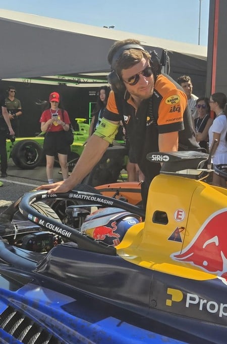 Colnaghi volverá a competir este domingo en la carrera principal.