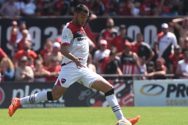 Stefano Callegari, cuando apareció en la primera de Newell's.
