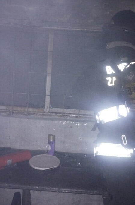 Vivienda incendiada