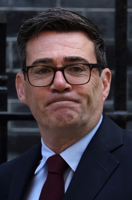 Britain's Prime Minister Andy Burnham leaves 10 Downing Street to attend PMQs at the House of Commons, in London, Britain, September 9, 2026. REUTERS/Toby Melville