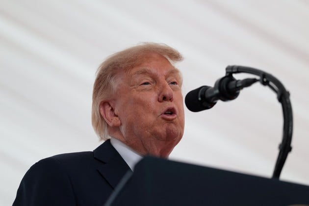 El presidente estadounidense habló durante su gira por Dublín. Crédito: REUTERS.