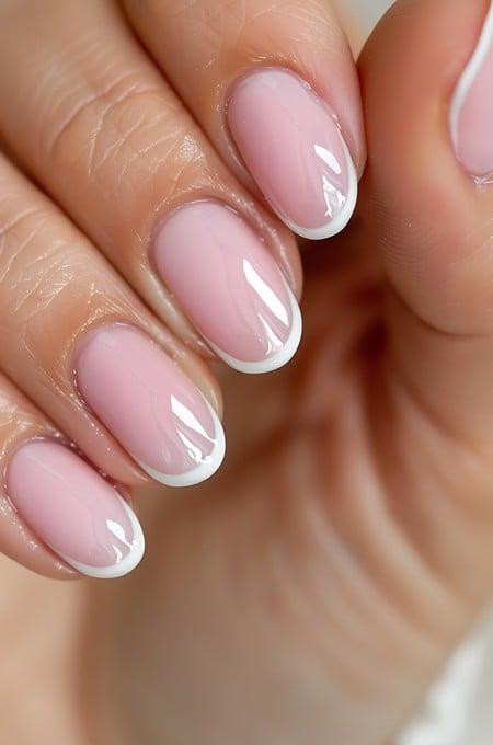 La micro french es una de las opciones para renovar esta manicura.