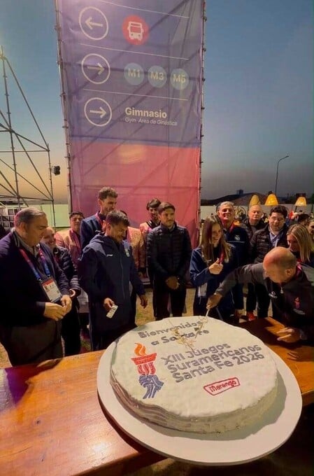 El postre típico de los santafesinos servido para todos los deportistas.
