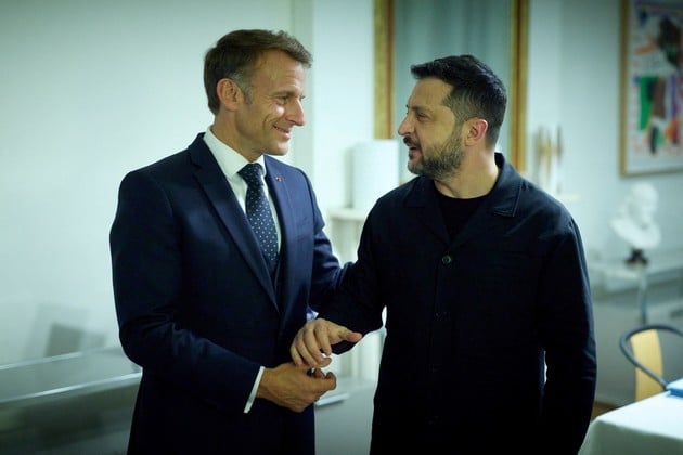 Macron se reúne con Zelenski y anuncia ayuda para Ucrania ante el próximo invierno