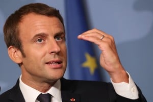 ELLITORAL_269649 |  Archivo El presidente de Francia, Emmanuel Macron, hace declaraciones durante su visita a Luxemburgo el 29/08/2017. foto: Benoit Doppagne/BELGA/dpa