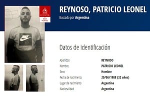 ELLITORAL_374473 |  Captura digital Alerta roja de Interpol para dar con el prófugo Patricio Reynoso.