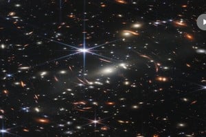 Primera foto del cosmos en alta calidad. Crédito: NASA