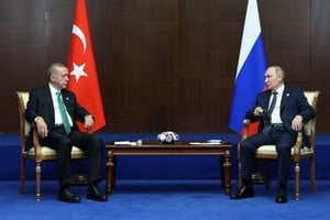 Vladimir Putin, propuso este jueves a su homólogo turco, Recep Tayyip Erdogan, la creación de un "centro gasístico".
