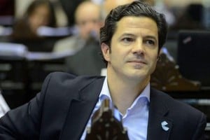 El diputado nacional santafesino Luciano Laspina (PRO).