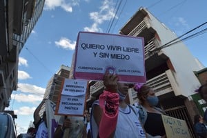 8M, 3J, 25N. Tres fechas en las que el reclamo es el mismo: una sociedad libre de violencia de género. Crédito: Pablo Aguirre.
