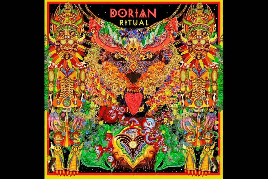 Portada de Ritual, álbum del grupo español Dorian.