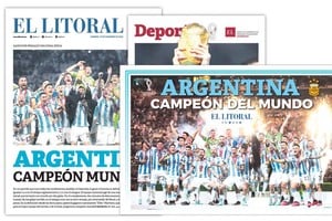 El histórico vespertino del domingo 18 de diciembre con Argentina Campeón.