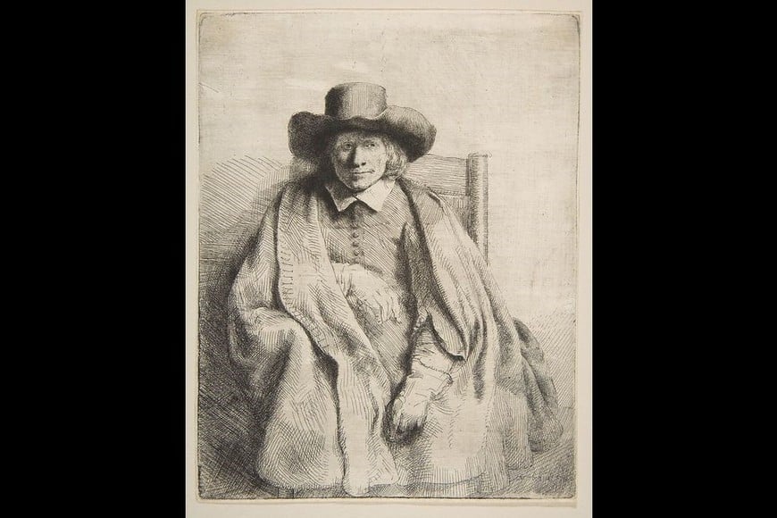 Obra de Rembrandt. Foto: Archivo