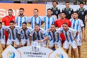 La selección Argentina de Fútbol Playa se clasificó para el Mundial de Dubai
