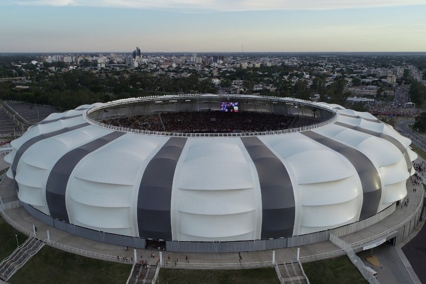Estadio Único Madre de Ciudades, sede del amistoso ante Curazao. Crédito: Fernando Nicola