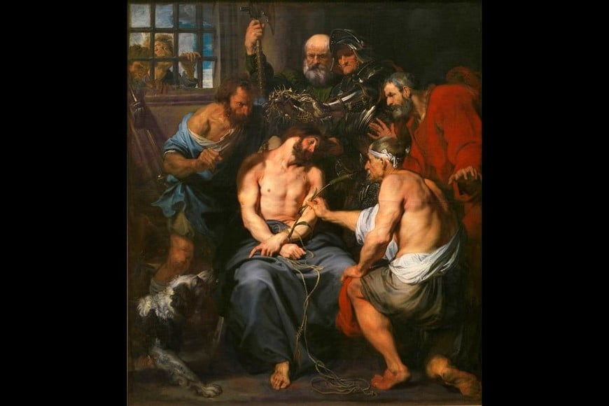 "La Coronación de espinas",  óleo sobre lienzo. Foto: Museo del Prado