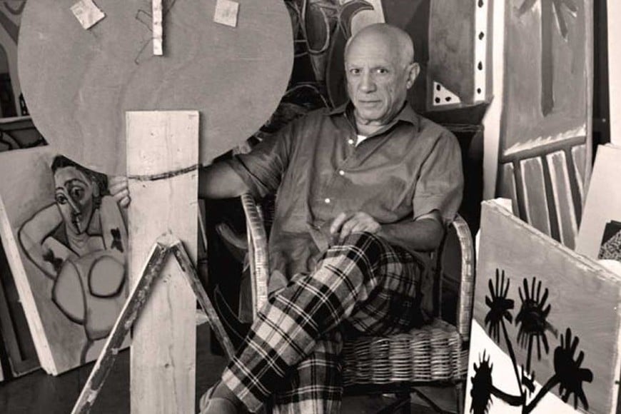 El pintor Pablo Picasso un creador cuya obra es parte medular del siglo XX. Foto: AP