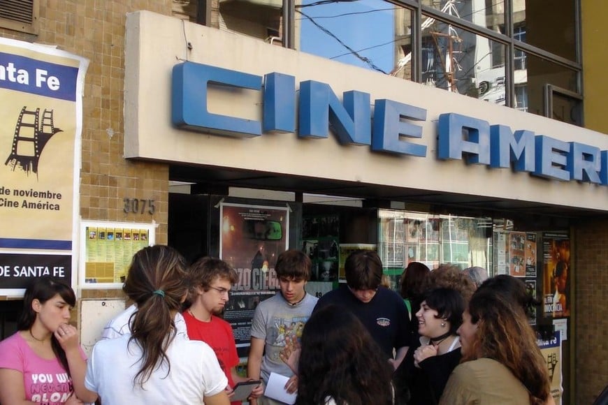 Cine América en 2008. Foto: Archivo El Litoral