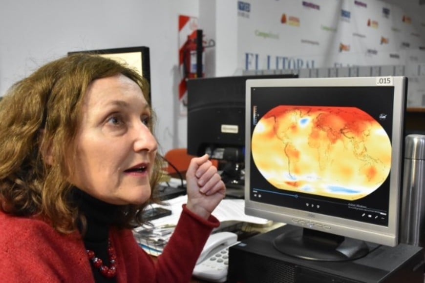 Gabriela Müller, doctora en Ciencias de la Atmósfera, investigadora Independiente del Conicet y directora del Centro de Estudios de Variabilidad y Cambio Climático (CEVARCAM, FICH) de la Universidad Nacional del Litoral.