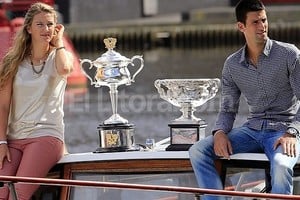 ELLITORAL_67186 |  EFE La tenista bielorrusa Victoria Azarenka y el serbio Novak Djokovic deberán defender el título ganado el año pasado.