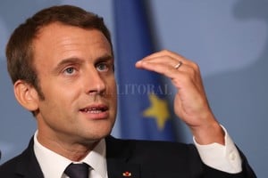 ELLITORAL_226291 |  Benoit Doppagne. Archivo. El presidente francés, Emmanuel Macron.