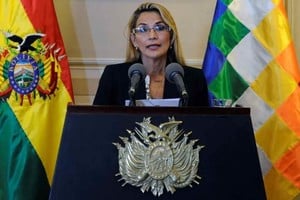 Internet Jeanine Áñez, presidenta de Bolivia desde el 12 de noviembre de 2019, el mismo día que renunció Evo Morales.